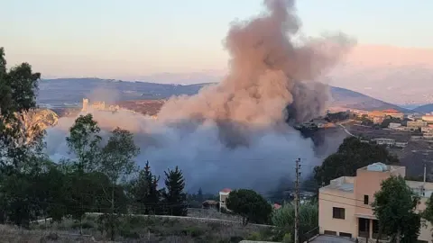Israeli Air Strikes Strike Southern Lebanese Territory
