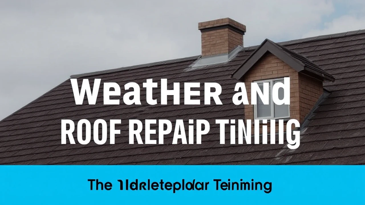 The Relationship Between Weather and Roof Repair Timing