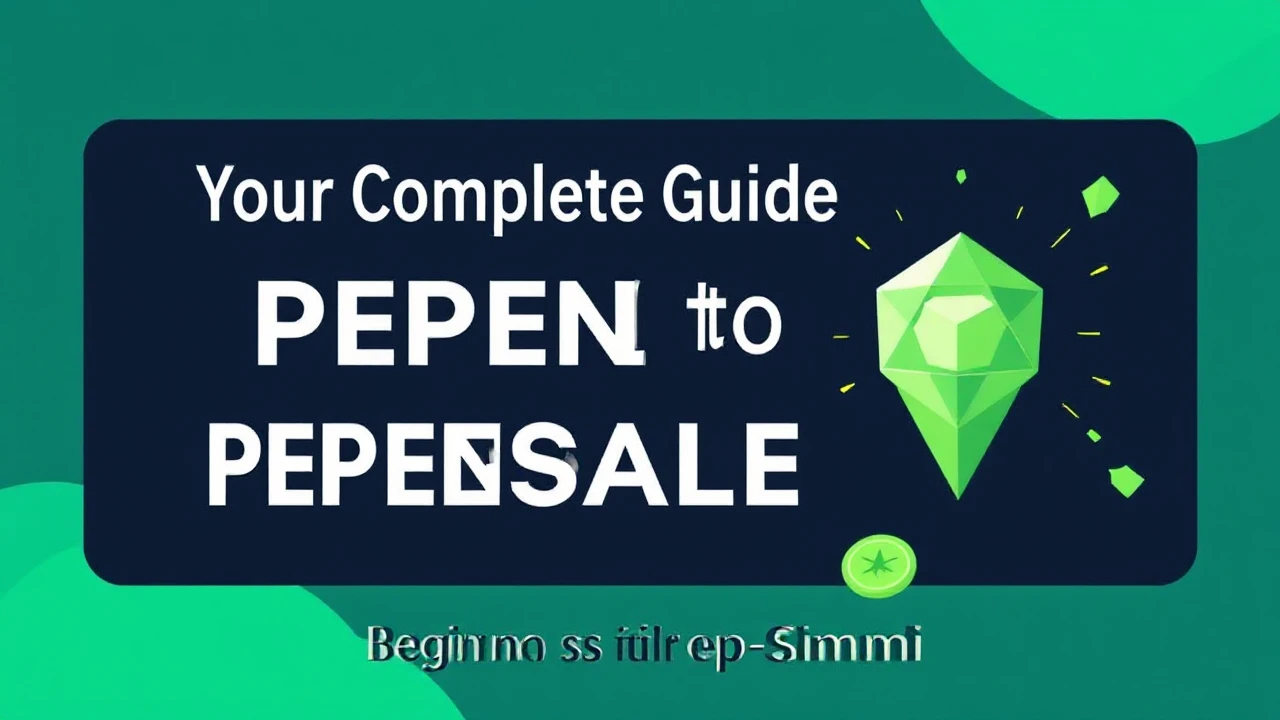 Your Complete Guide to Pepenode Presale: A Beginner's Step-by-Step Manual