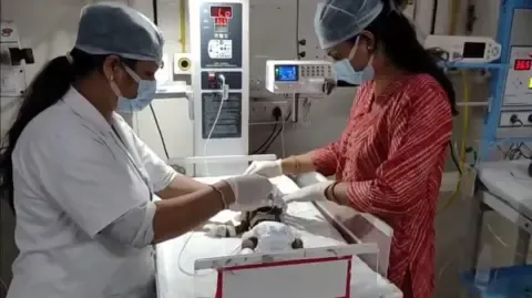 Newborn Buried Alive in India Battles for Existence
