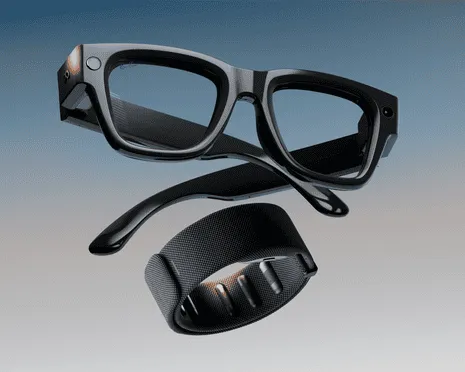 The Tech Giant Launches Pioneering Ray-Ban Glasses with Integrated AR Screen
