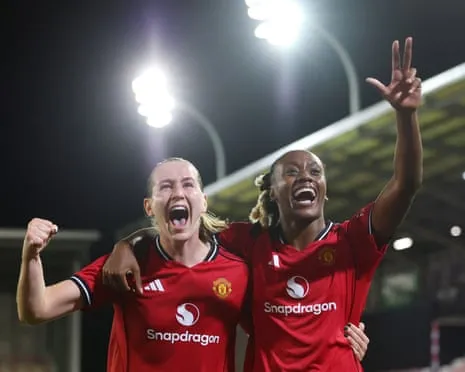 E. Terland Hat-Trick Sends Manchester United Through to The Champions League Main Draw