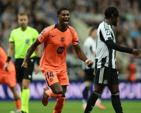 Marcus Rashford's Double Silences The Magpies' Party and Seals Barcelona's Triumph