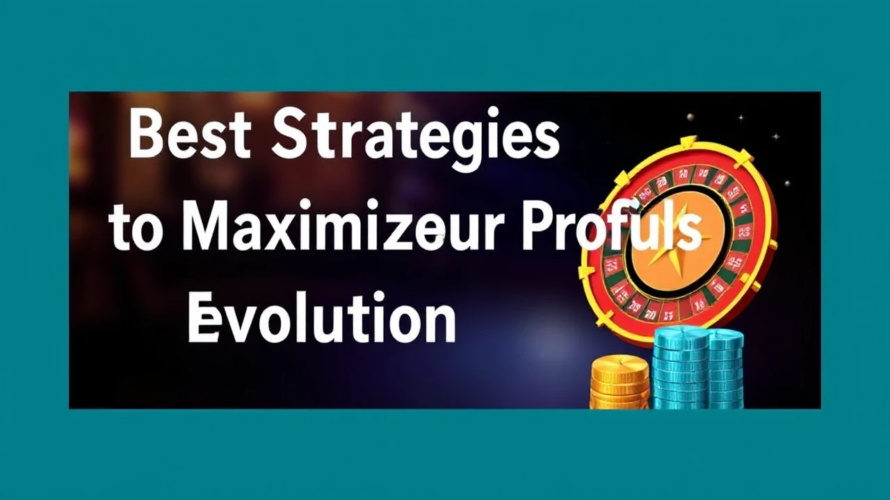 Best Strategies to Maximize Your Profits at Evolution Gaming Casino