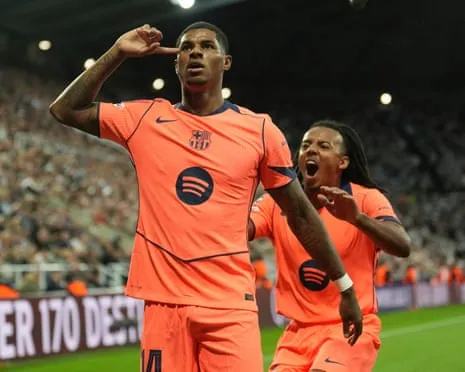 Forward disrupts the Magpies' important evening and insists: ‘I am getting better at Barcelona’