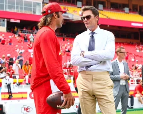 The NFL legend ignites fan criticism following being spotted in Raiders team booth