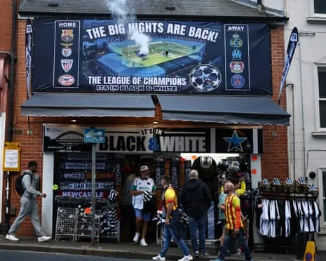 Newcastle Welcome Barca in Champions League Fixture