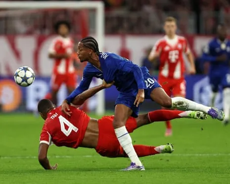 Chelsea's manager fumes as the German giants defender Tah escapes red card during UCL defeat